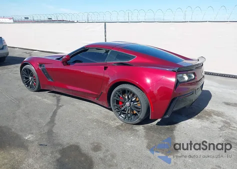 2016 Chevrolet Corvette Z06 из США, поврежденный, VIN 1G1YP2D6XG5610826
